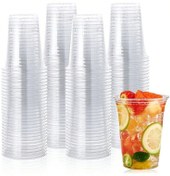 تصویر لیوان یکبار مصرف پلاستیکی ضخیم ۲۰۰ سی سی 