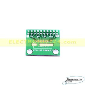 تصویر تبدیل FPC TO DIP 20 PIN PCB 