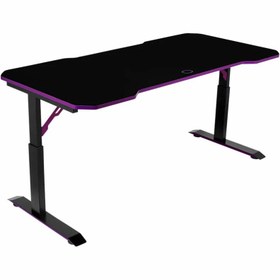 تصویر میز گیمینگ کولر مستر GD160 Cooler Master GD160 Black and Purple Gaming Desk