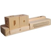 تصویر تقویم و هولدر موبایل اسپیکر دار 