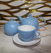 تصویر سرویس چایی خوری ۱۶ پارچه چینی مقصود 