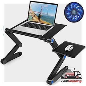 Cooper Desk PRO Large Adjustable Laptop Table, Bed Desk for Laptop, Desk  for Bed, Lap Desk for Laptop, Adjustable Lap Desk for Bed, Portable Desk,  Laptop Bed Table for Laptop Stand for