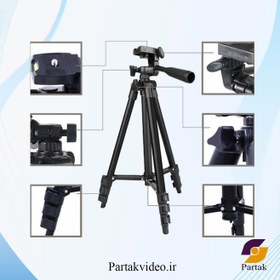 تصویر سه پایه گوشی و دوربین 3120 و 3110 تریپاد tripod 