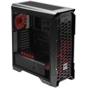 تصویر کیس کامپیوتر گرین Striker Mid Tower مشکی Green Striker Mid Tower Black Computer Case