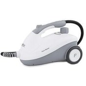 تصویر بخارشو کفهای ضد زنگ و روشن با فناوری بخار قوی تمیز کننده فکر Fakir 