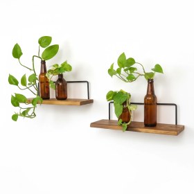 تصویر شلف دیواری فلزی مدل تک 