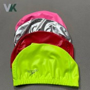 تصویر کلاه شنا فومی اسپیدو رنگی بسته ۲۴ عددی 