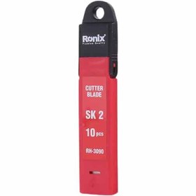 تصویر تیغ کاتر Ronix RH-3090 بسته 10 عددی ا Ronix RH-3090 Cutter blade 10Pcs Ronix RH-3090 Cutter blade 10Pcs