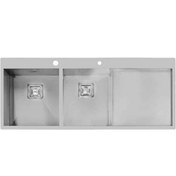 تصویر سینک ظرفشویی توکار ایلیا استیل مدل 6030 Ilya Steel built-in sink 6030