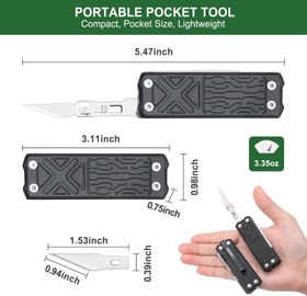 تصویر ابزار 10 کاره نکس تول مدل Pocket Tool E1 