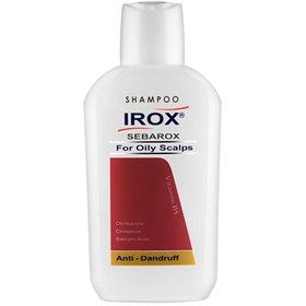 تصویر شامپو ایروکس ضد شوره چرب سباروکس Shampoo Irox Sebarox for Oily Scalps 200gr