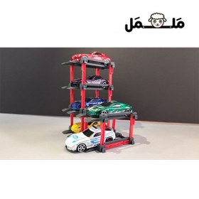 تصویر ست پارکینگ با ماشین فلزی 