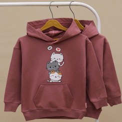 تصویر هودی گربه های LOVE 