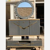 تصویر آینه کنسول طرحدار مدل سون 