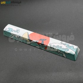 تصویر کیکپ طرح Coral Sea کیبورد مکانیکال PBT Esc+Space Coral Sea Keycap for Mechanical Keyboards 