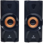 تصویر اسپیکر دو تیکه سیمی انزو مدل ENZO SL-130 ENZO MULTIMEDIA SPEAKER USB2.0 SL 130