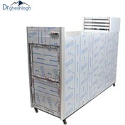 تصویر سردخانه جسد دو کشویی دو درب 