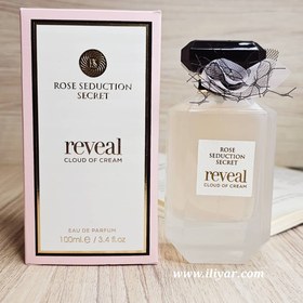 تصویر عطر ادوپرفیوم زنانه فراگرنس ورد مدل Rose Seduction Secret رایحه شیرین 