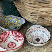 تصویر کاسه تک دسته سرامیکی پرسلان وارداتی پک 6عددی Dani home