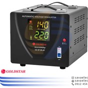 تصویر استابلایزر گلداستار 2KVA مدل LG-1P-2K-AT تکفاز رله ای 