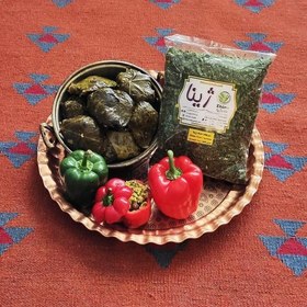 تصویر سبزی دلمه خشک ژینا درجه یک و اعلا 150 گرمی از کویر خراسان 