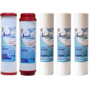 تصویر فیلتر دستگاه تصفیه آب آکوا پیورست مدل RO RED 05 مجموعه 5 عددی 