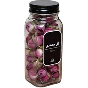 تصویر غنچه گل محمدی سرخ‌پوش 