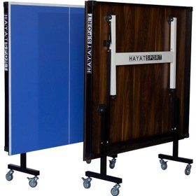 تصویر میز پینگ پنگ چرخ‌دار MDF مدل H306 
