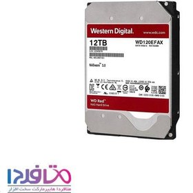 تصویر هارد دیسک اینترنال وسترن دیجیتال سری قرمز ظرفیت 12 ترابایت Western Digital Red Internal Hard Drive 12TB