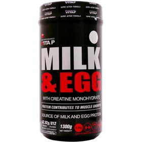 تصویر پودر میلک اند اگ ویتاپی 1300 گرم دبل چاکلت Vitap Milk And Egg Powder 1300 g 