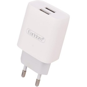 تصویر کلگی فست شارژ Earldom ES-196 2Port 2.4A 12W Earldom ES-196 2Port 2.4A 12W Fast Wall Charger