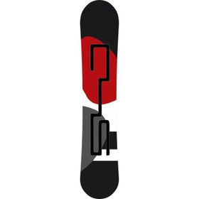 تصویر اسنوبرد FiveForty مدل BLACKDECK PREMIUM مردانه مشکی قرمز محصول کشور کانادا 