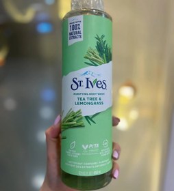 تصویر شامپو بدن اس تی ایوس - وانیل و شیر سویا Body Wash St Ives