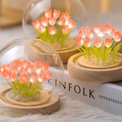 تصویر گوی شیشه ای لاله 