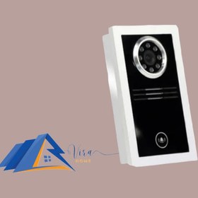 تصویر پنل تک زنگ فونیکال مدل TC-3000DA-C Phonical single doorbell panel model TC-3000DA-C