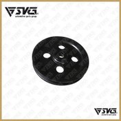 تصویر پولی پمپ هیدرولیک (تک شیاره) پراید SVG 