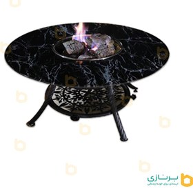 تصویر میز آتش و یخ 