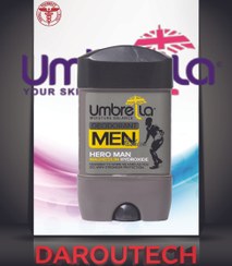 تصویر ژل دئودورانت مردانه Hero Man وزن 75 گرم آمبرلا Umbrella Mens Fashion Deodorant 75ml