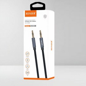 تصویر کابل AUX رنجر RENJER RJ-X30 120CM RENJER RJ-X30 AUX 3.5MM cable 120CM