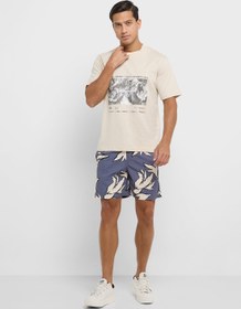 تصویر شلوارک چاپی جیکوارد جی‌پی‌اس‌تی‌ایدن برند jack & jones Jpstjaiden Jjjacquard Printed Shorts