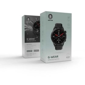 تصویر ساعت هوشمند مدل G-Wear گرین لاین مشکی Green Lion G-Wear Watch