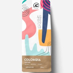 تصویر قهوه عربیکا کلمبیا سالگار 