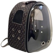 تصویر کوله حمل حیوانات فضایی طرح دار 