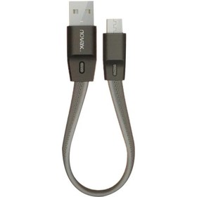 تصویر کابل تبدیل USB به MICROUSB نواکس مدل L116 طول 0.25 متر 