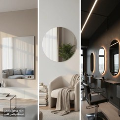 تصویر آینه نشکن چسبی طلقی پلکسی گلاس 