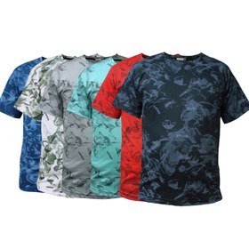 تصویر تیشرت آدیداس طرح دود کد A1058 