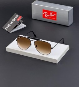 تصویر عینک آفتابی ری بن خلبانی صحرایی RB3029 RAYBAN AVIATOR OURDOORSMAN RB3029