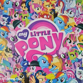 تصویر کاغذ کادو طرح پونی My little pony کد P/594/A 