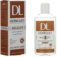 تصویر ژل شستشو صورت روشن کننده درماليفت مدل Dermalift Melalift Depigmenting Syndet Gel Dermalift Melalift Depigmenting Syndet Gel 200ml