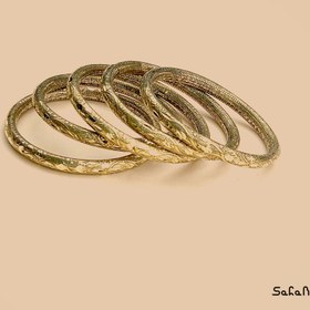 تصویر النگو برنجی گرد پایپ 